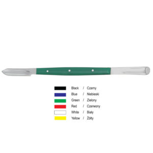 Wax knife Lessmann large plastic handle 175mm black