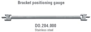 Bracket positioning gauge SS Movable