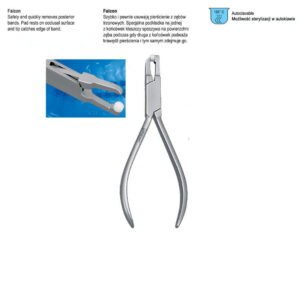 Pliers posterior band removing Falcon, long