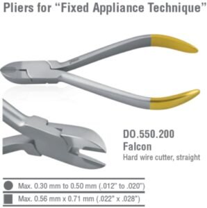 Falcon-Cut hard wire cutter — Orthodontics dental instrument by Falcon Medical