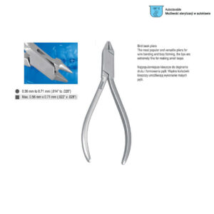 Pliers wire bending flat/round Angle