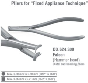 Pliers distal bending