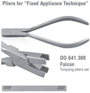 Falcon torquing pliers with key — Orthodontics dental instrument by Falcon Medical