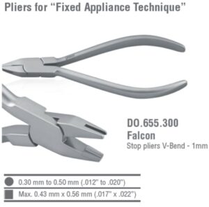 Falcon V-Bend pliers 1mm