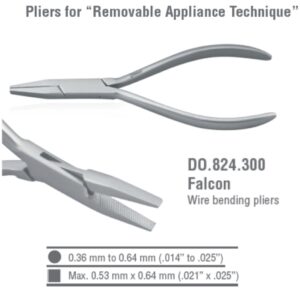 Pliers wire bending flat nose Falcon