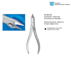 Pliers wire bending and cutting universal Dolphin style small