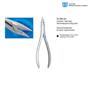 Pliers wire bending and cutting universal taper style