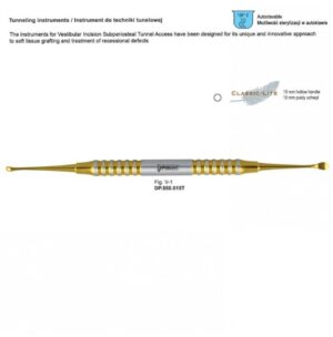 Classic-Lite Tunneling instrument de fig. V-1, TIN coated