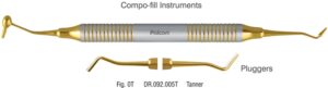 Compo-Fill Plugger Tanner fig. 0T, TIN coated