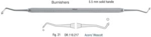 Classic-8 Burnisher de Acorn/ Wescott fig. 21