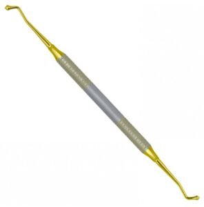 Compo-Fill Burnisher Acorn/ Wescott fig. 21B, TIN coated — Restorative dental instrument by Falcon Medical