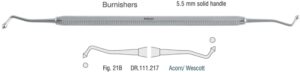 Classic-8 Burnisher de Acorn/ Wescott fig. 21B