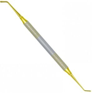 Compo-Fill Burnisher Ladmore fig. 3, TIN coated — Restorative dental instrument by Falcon Medical
