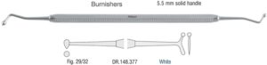 Classic-8 Burnisher de Beavertail/White fig. 29/32