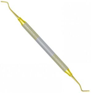 Compo-Fill Filling instruments Goldstein-mini fig. 4, TIN coated — Restorative dental instrument by Falcon Medical