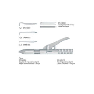 Falcon automatic crown remover, complete set