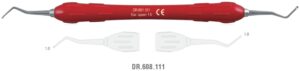 Easy-Color Excavator de round 1.0mm, fig. 61/62 (Red)