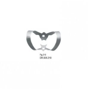 Rubber dam clamp fig. 210 — Restorative dental instrument by Falcon Medical