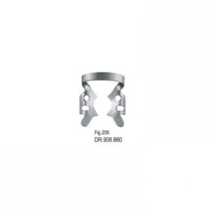 Rubber dam clamp fig. 205 — Restorative dental instrument by Falcon Medical