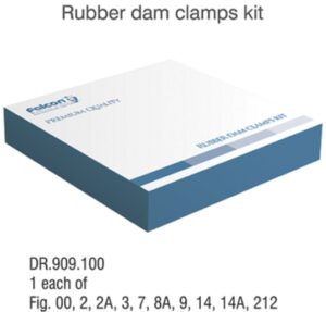 Rubber dam clamps set of 10 pieces