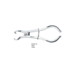 Rubber dam forceps Falcon 170mm