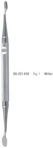 Classic-Round Bone file Miller Fig. 1 — Dental Surgery dental instrument by Falcon Medical