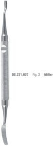 Classic-Round Bone file Miller Fig. 2 — Dental Surgery dental instrument by Falcon Medical