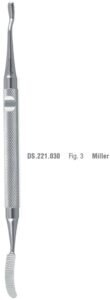 Classic-Round Bone file Miller Fig. 3 — Dental Surgery dental instrument by Falcon Medical