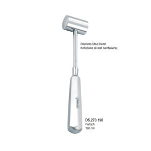 Mallet Partsch stainless steel head 190mm