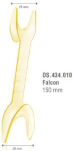 Photo retractor double ended autoclavable small — Photography dental instrument by Falcon Medical
