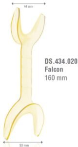 Photo retractor double ended autoclavable large — Photography dental instrument by Falcon Medical