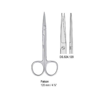 Scissors Falcon straight 120mm