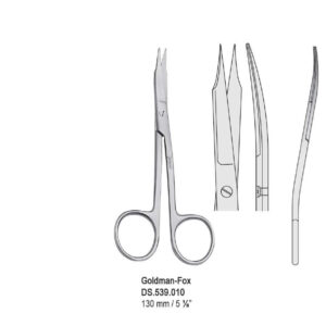 Scissors Goldman-Fox S-Shape 130mm