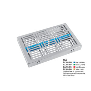 TWIST-LOCK Cassette Tray with cover MAXI, blue