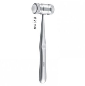 Mallet Mead plastic disks only, pair autoclavable — Dental Surgery dental instrument by Falcon Medical