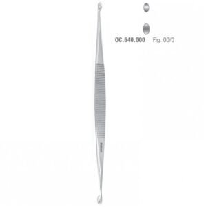 Bone curette de Williger fig. 00/0 — Dental Surgery dental instrument by Falcon Medical