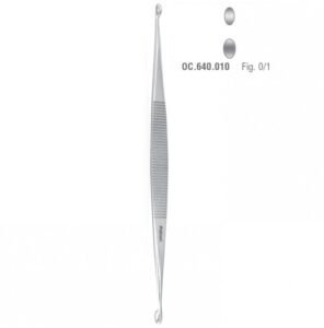 Bone curette de Williger fig. 0/1 — Dental Surgery dental instrument by Falcon Medical