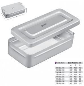 Instruments box 250x150x60mm — Sterlization and Sundries dental instrument by Falcon Medical